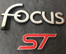 FORD FOCUS ST CAR BADGES. . View Images. ((Y1b))