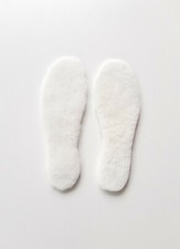 100% Genuine Sheepskin Insoles For Shoes Boots Trainers Made In UK Size 2.5 - 13