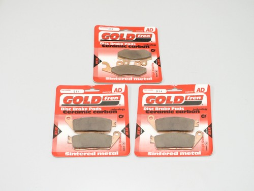 Brake pads front rear - &, for