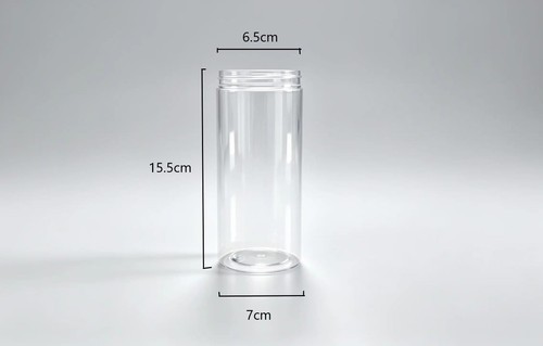 Plastic storage jars pots lids - storage,