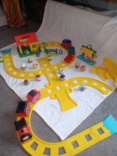 Early Learning Centre Happyland Train Set Station Tracks Figures Bundle ELC