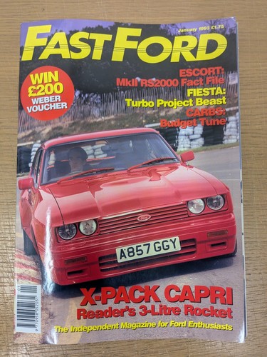 Fast ford magazine - fast, january