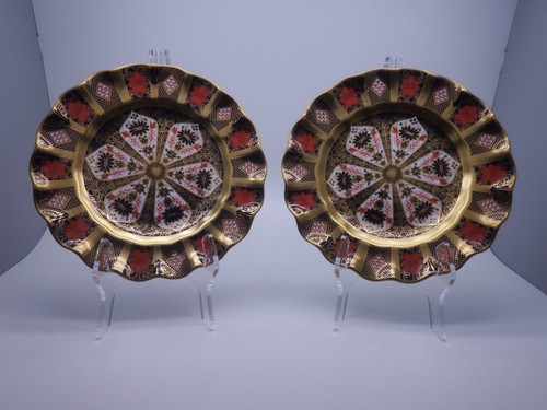 Royal crown derby old - crown, imari
