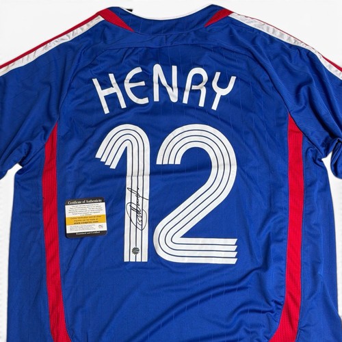 Thierry henry signed jersey - thierry,