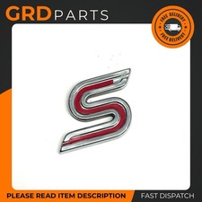 GENUINE FORD ZETEC S FIESTA FOCUS REAR BOOT BADGE EMBLEM LOGO USED
