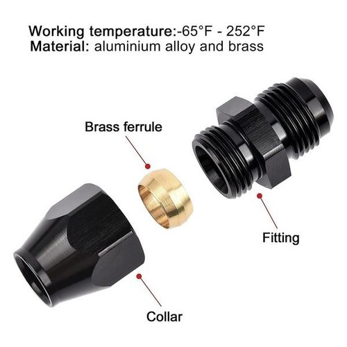 Fuel line adapter - fuel,