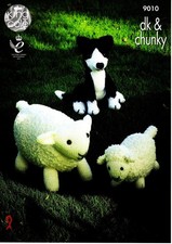 KING COLE 9010 Toy Sheep
