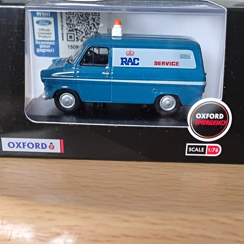 Oxford diecast ford rac - ford,