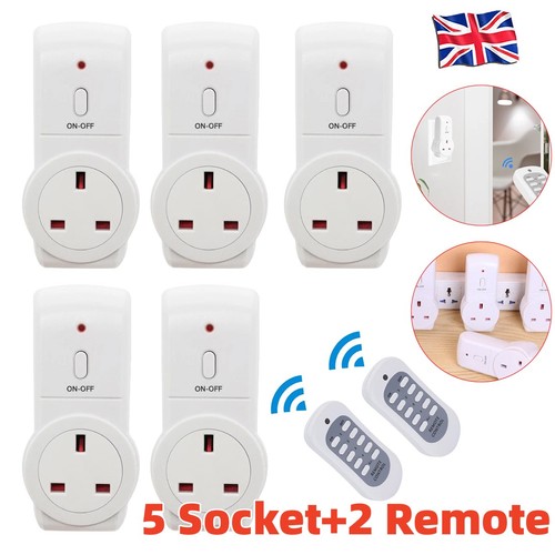 5pcs remote control sockets - remote,