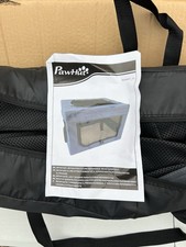 PawHut Foldable Pet Carrier Bag Soft Travel Dog Crate