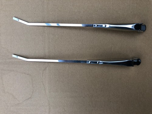 Pair stainless wiper arms - wiper,