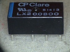 CLARE, LX200B00, 5 V COIL, DP/DT, DIL RELAY.