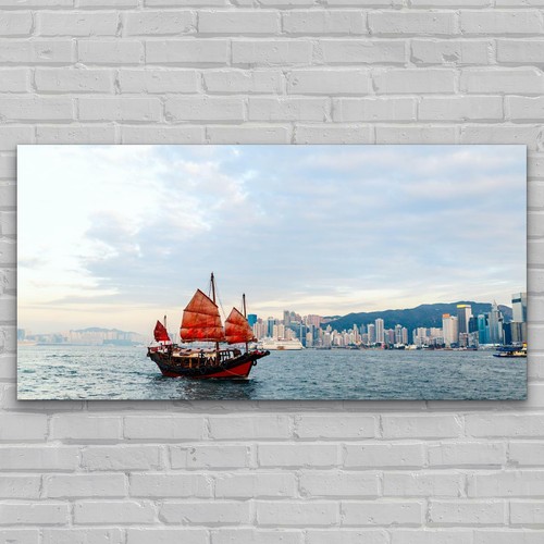 Print glass large picture - on,