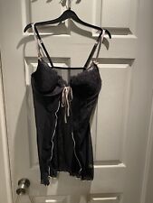 Black Sheer Babydoll. Size 36DD