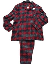 New M&S Men's Red Mix Checked