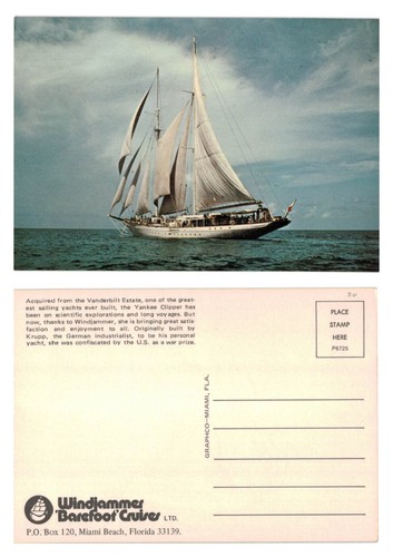 Postcard sailing yacht - -,