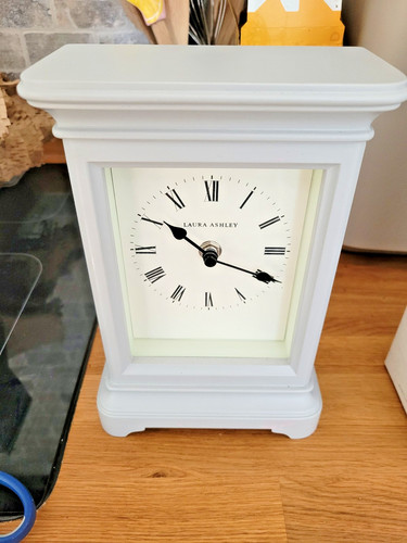 New laura ashley mantle clock - new,