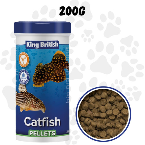 King british catfish pellets - british,