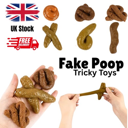 Realistic fake poop - realistic, squishy
