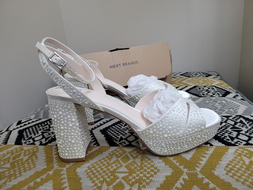 Bnib next pearl high heel - bnib,