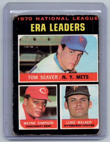1970 topps tom seaver - 1970, seaver/wayne