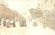 Runcorn. Waterloo Road & Transporter Bridge.