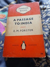A Passage To India E. M. Forster - 1959 Penguin Books Orange Cover 3/6