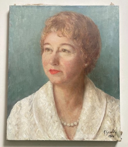 Vintage oil painting beautiful - vintage,