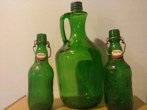 Grolsch beer bottles - beer,
