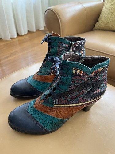 Socofy leather patchwork - leather, &