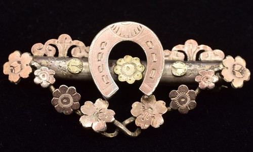 Sterling silver brooch pendant - sterling,