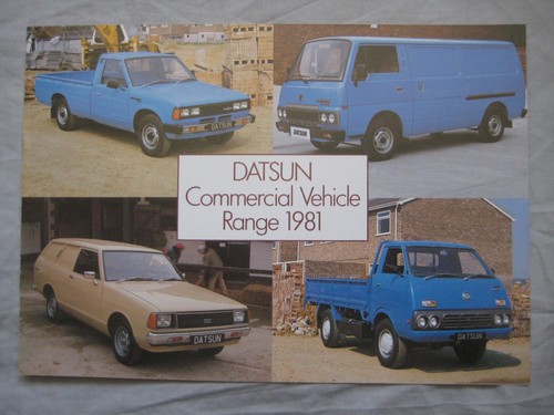1981 datsun commercial - 1981,