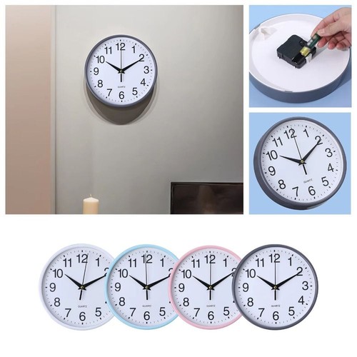 Modern wall clock easy read - modern,