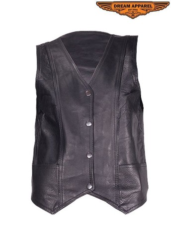 Black women leather - black, women's