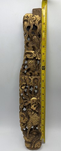 Antique chinese gilt wood - chinese,