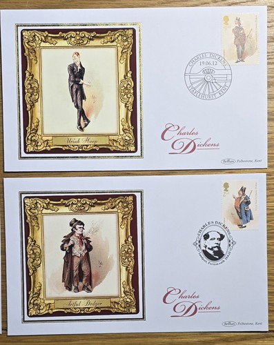 2012 charles dickens fdc - 2012,