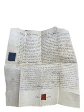 1793 Georgian Indenture Security Mortgage Hornsea Wax seal Stork Fisher HN4