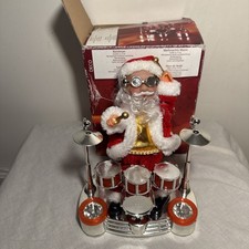 Deco Singing Light Up Santa