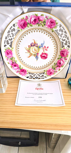 Spode limited edition round - limited,