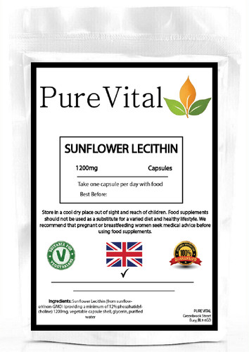 Sunflower lecithin 1200mg - sunflower,