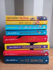 David Walliams Book Bundle x 8 - Children's Stories Joblot 