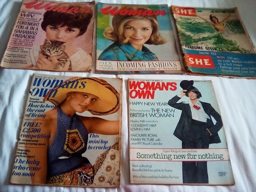 Vintage woman own she - vintage, woman's