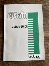 Brother 600 vintage - brother, ce-600