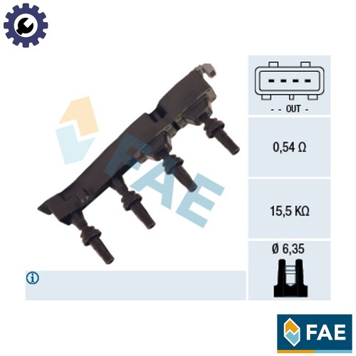 Ignition coil 80235 for - ignition,