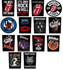 OFFICIAL BACK PATCH / GIANT PATCH - ROLLING STONES the who DEF LEPPARD
