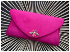 Pink Clutch Bag. Pink Evening