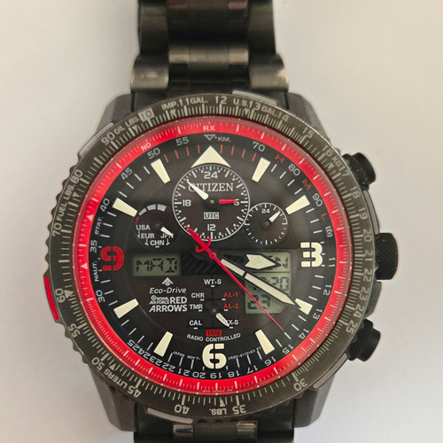 Citizen eco drive - eco-drive, red