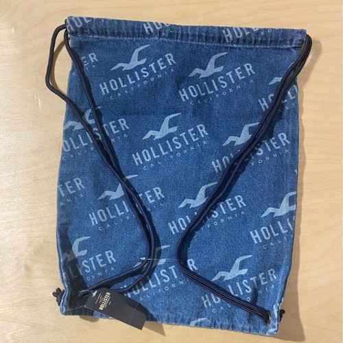 Hollister denim backpack tote - denim,
