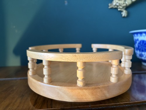 Vintage wooden rotating - wooden,