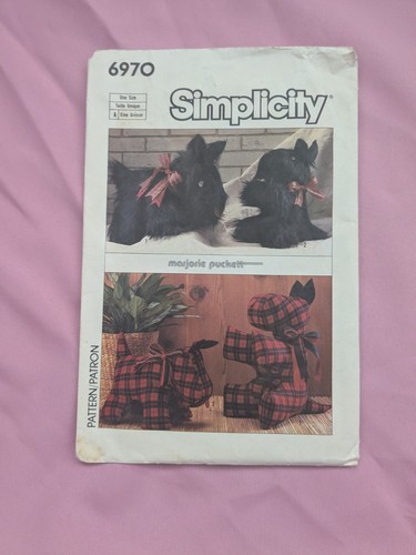 1985 simplicity 6970 stuffed - 6970,